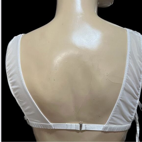 Victoria’s Secret Dream Angels Sexy Sheer Embroidered Mesh Unlined Bralette XL - Picture 4 of 5